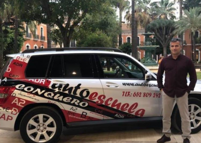 Vehiculo carnet B + E