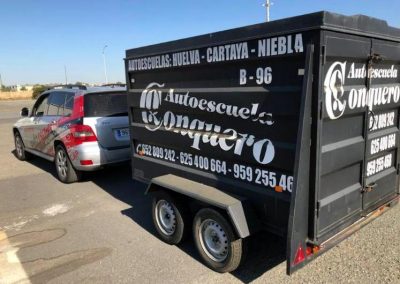 Vehiculo carnet B + E